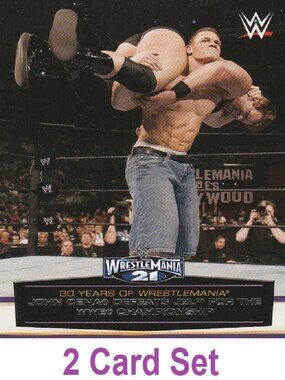 John Cena WWE Trading Cards